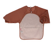 Babero con Mangas Dots Brown